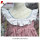 Red gingham lace dress for girl school dress